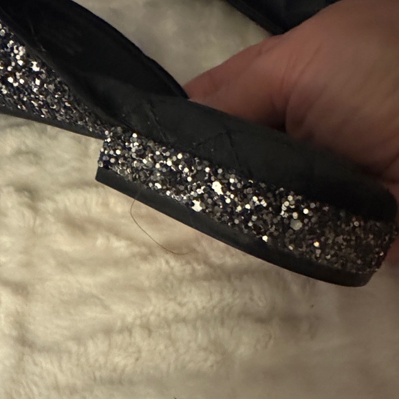 Birdies Glittering Black Embellished Mules - Picture 6 of 7